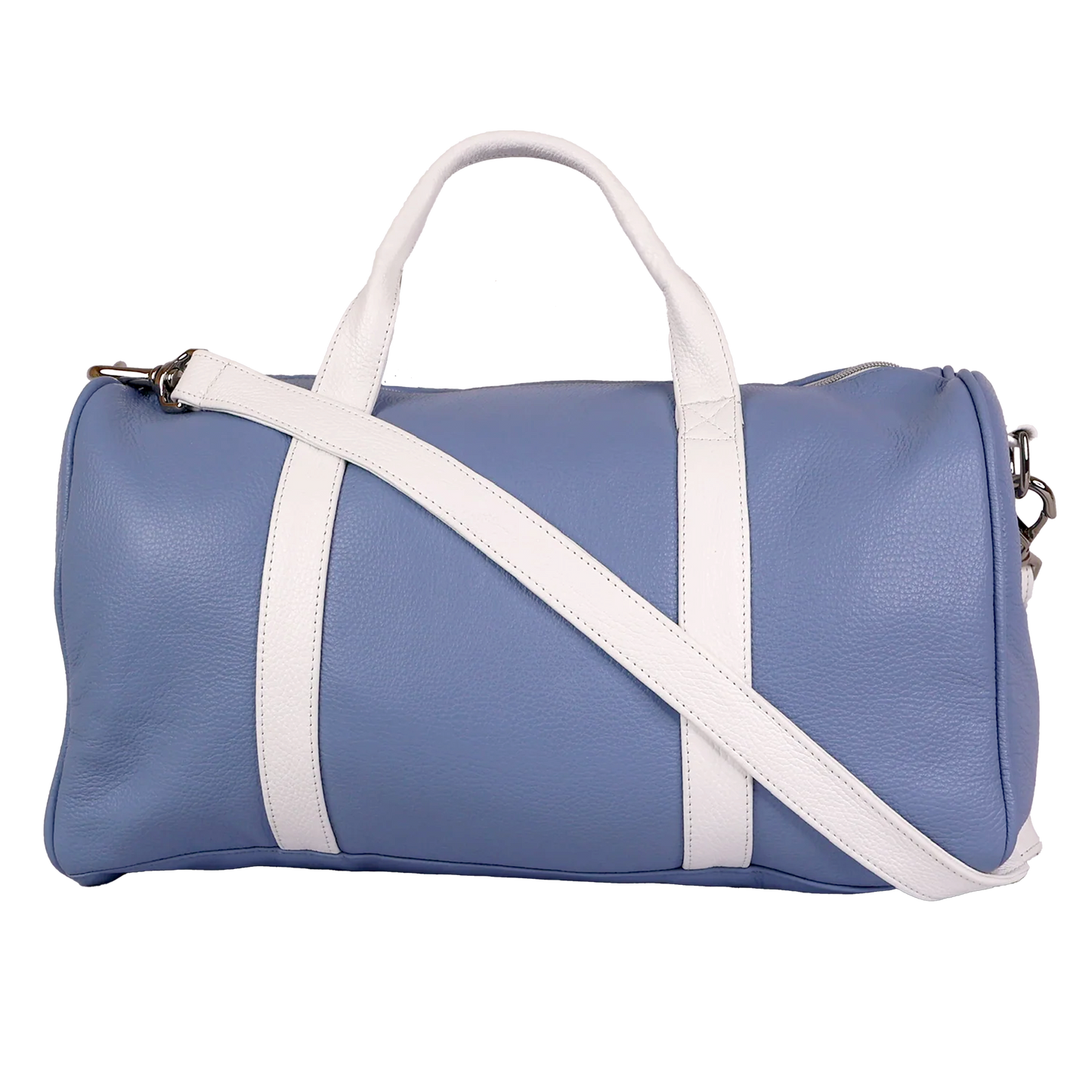 Daily Duffel: Carolina Blue / Pure White