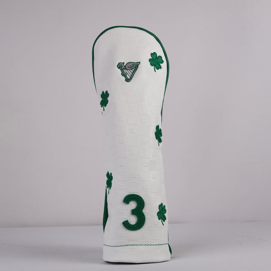 Wood Headcover: The Grid + Masters Green