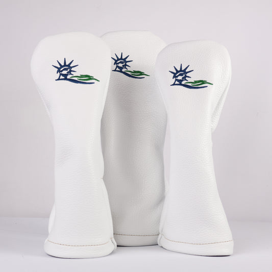Headcover Set: Pure White + Pure White