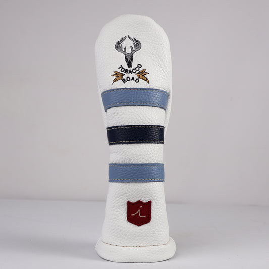 Hybrid Headcover: Pure White + Navy + Carolina Blue