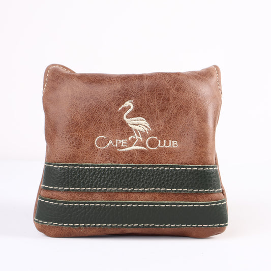 Full Mallet Headcover: Tobacco Brown + Olive