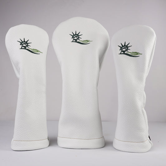 Headcover Set: Pure White + Pure White