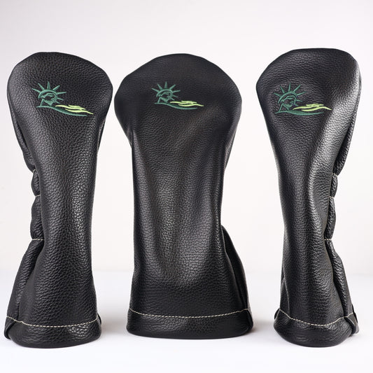 Headcover Set: Pitch Black + Pitch Black