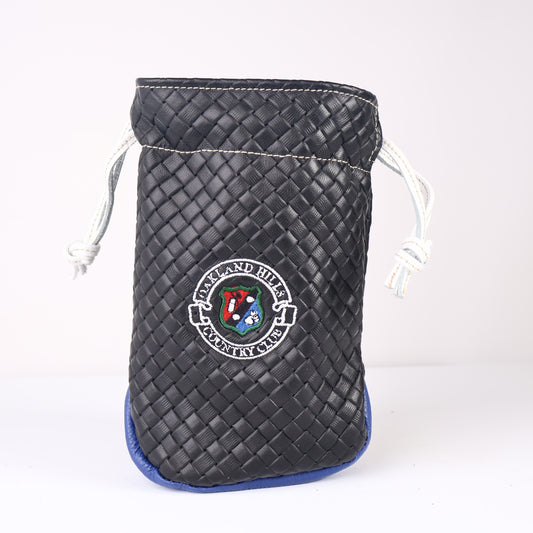 Valuables Pouch: Black Sassari + Pure White + True Blue