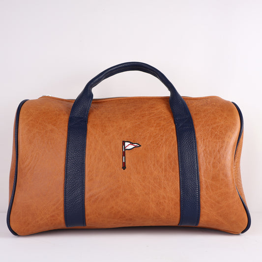 Daily Duffel Bag: Carmel + Navy