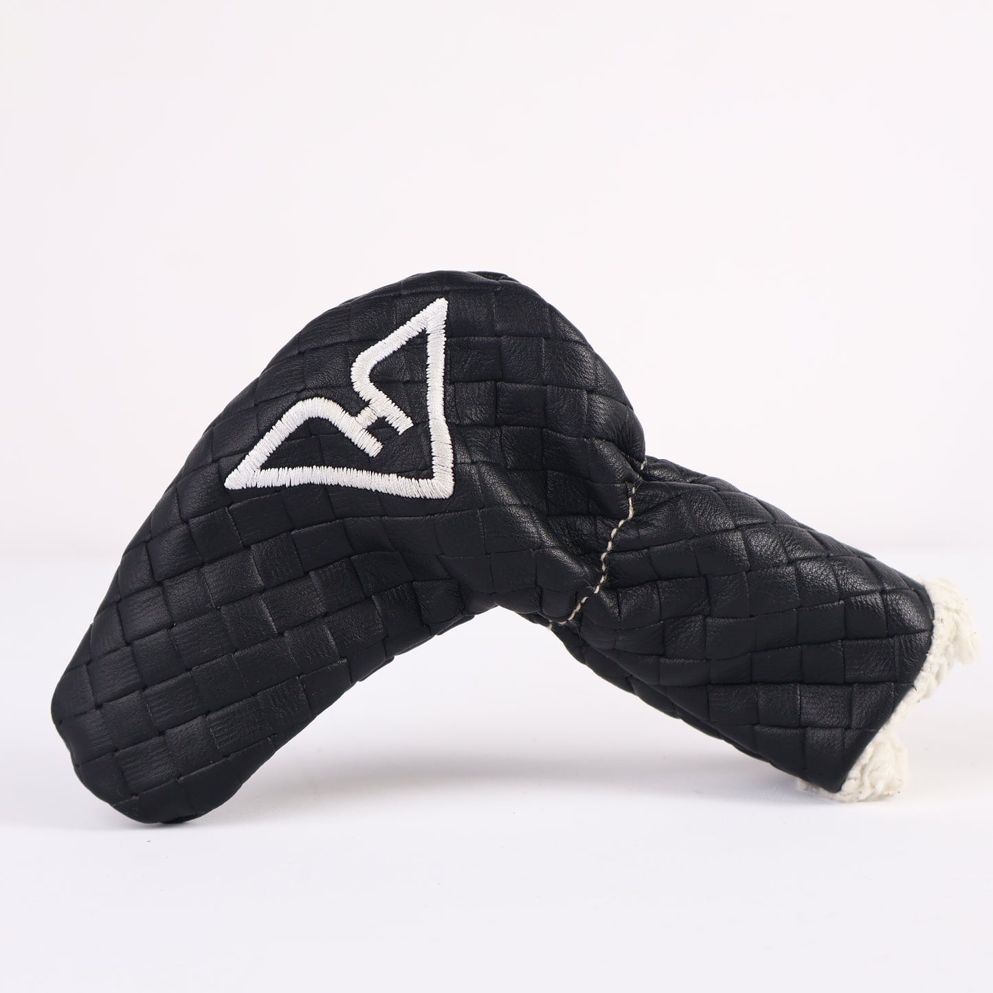 Small Cloud Putter Headcover: Black Sassari