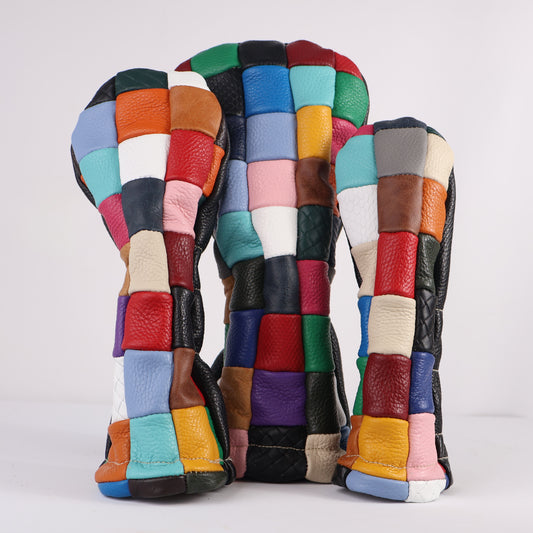 Patch Work Headcover Set: One Patch Every Leather