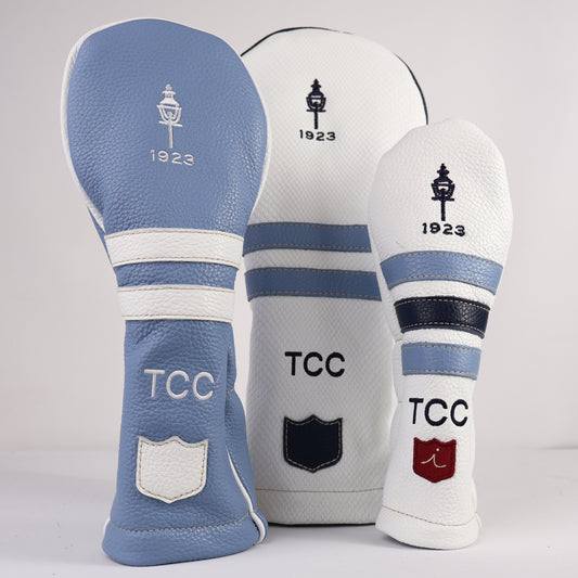 Headcover Set: White Boa + Navy + Carolina Blue + Pure White