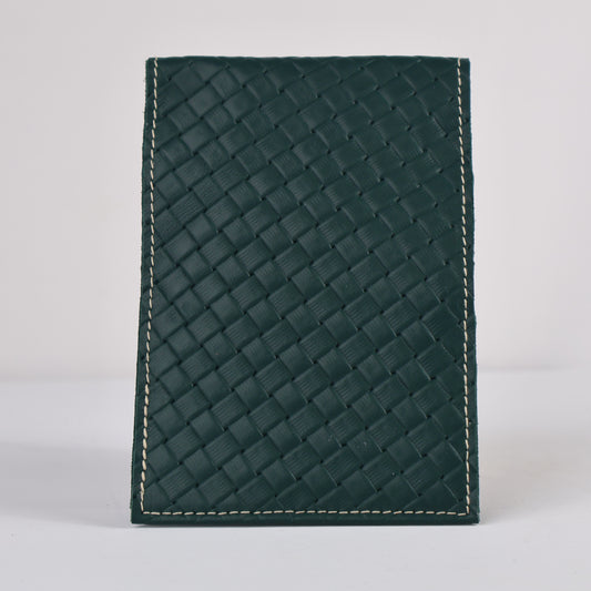 Yardage Book Cover: Green Sassari