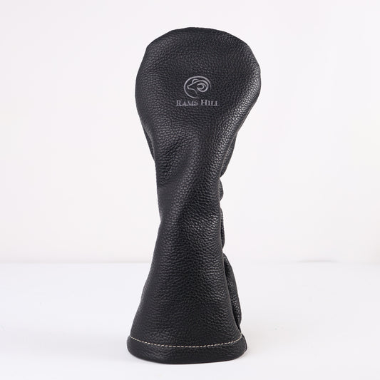 Wood Headcover: Pitch Black + Pitch Black