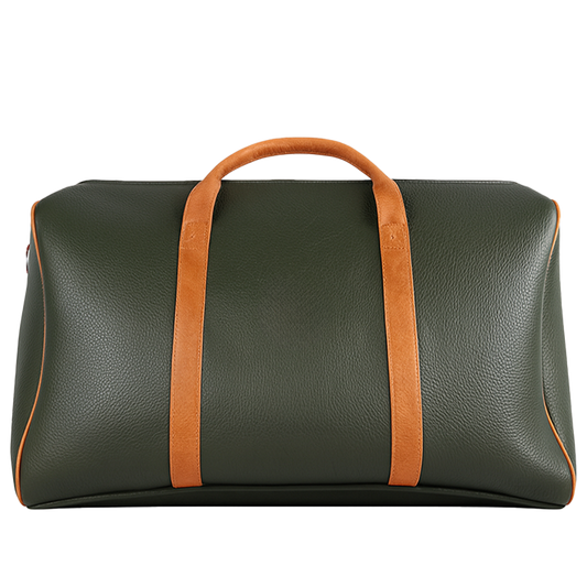 Milano Duffel Bag: Olive + Carmel