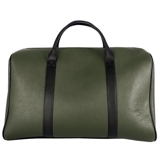 Milano Duffel: Olive + Olive + Pitch Black