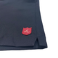 Custom Tour Short: Black + Black Croc